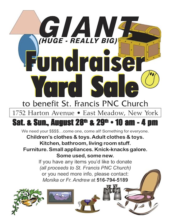 rummage sale flyers
